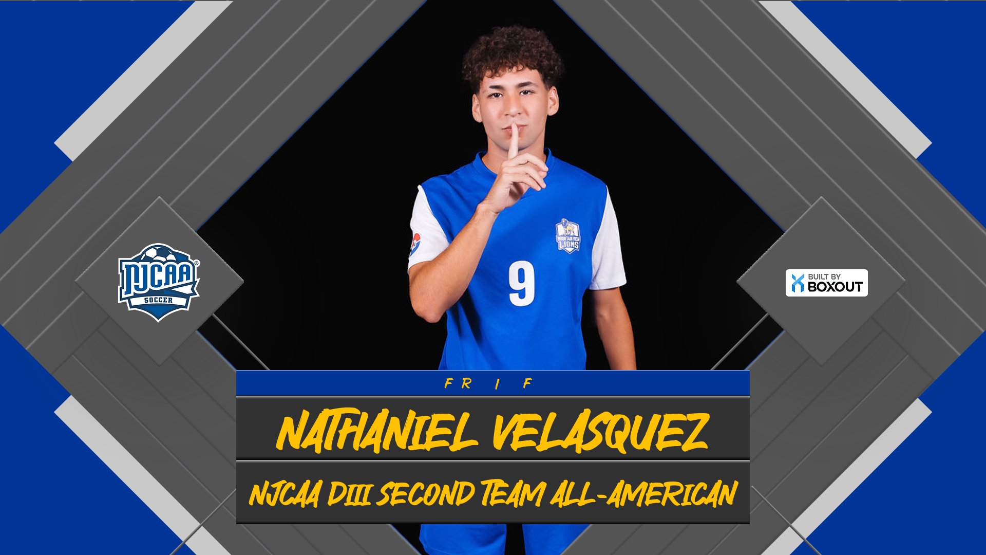 Velasquez Named Second Team All-American